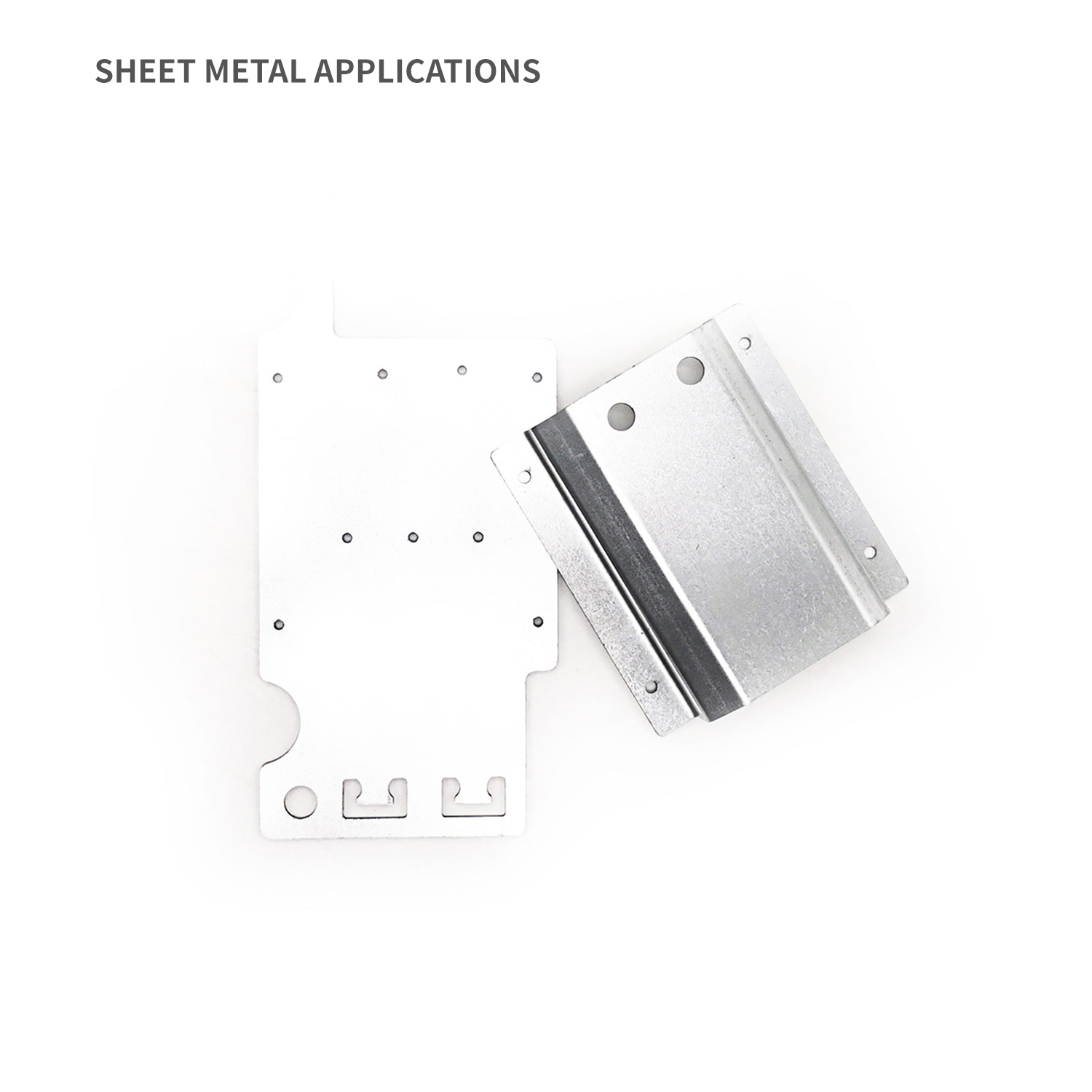 Placa de montaje con cubierta para el diseño de metal de recinto