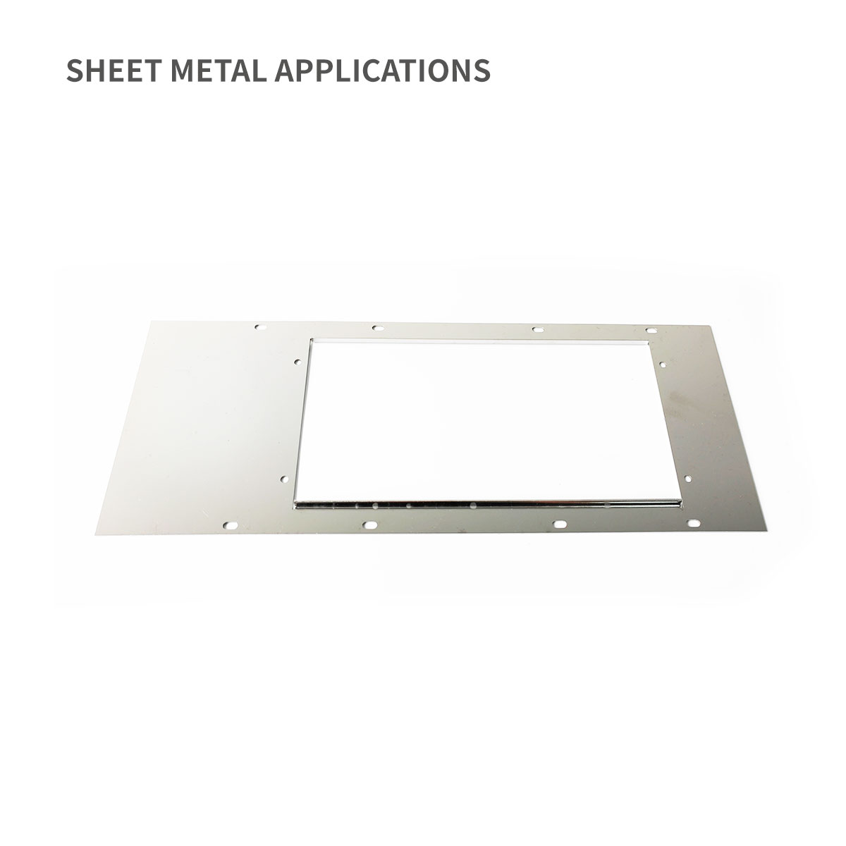 Espaciador de acero de acero inoxidable de alta calidad con recinto de metal con riel DIN