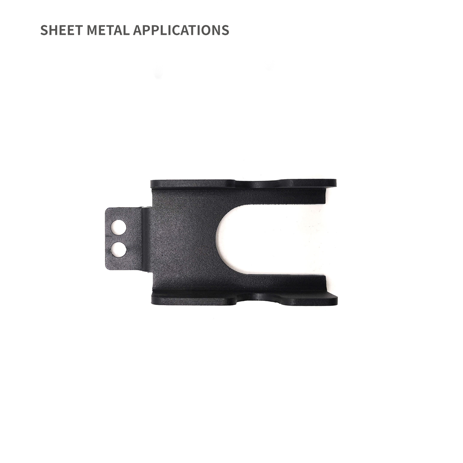 Soporte de yugo de liberación para recinto de metal de acero inoxidable