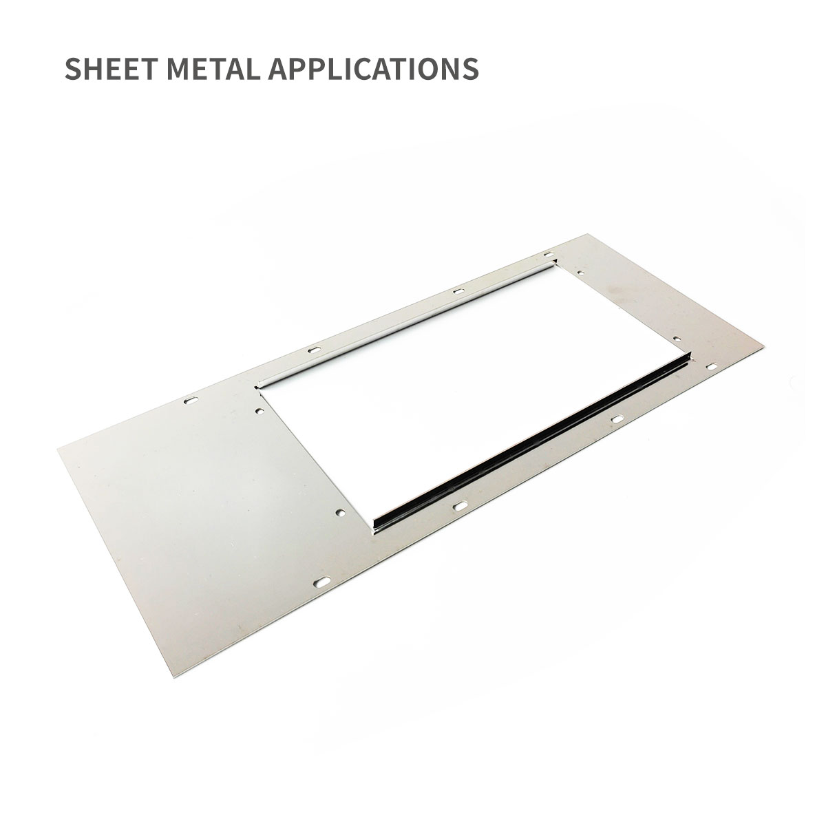 Espaciador de acero de acero inoxidable de alta calidad con recinto de metal con riel DIN