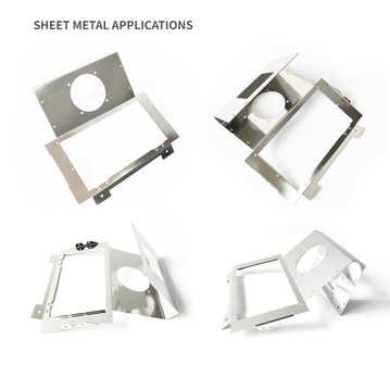 Soporte de montaje de acero inoxidable de recinto de metal de acero inoxidable que incluye motor