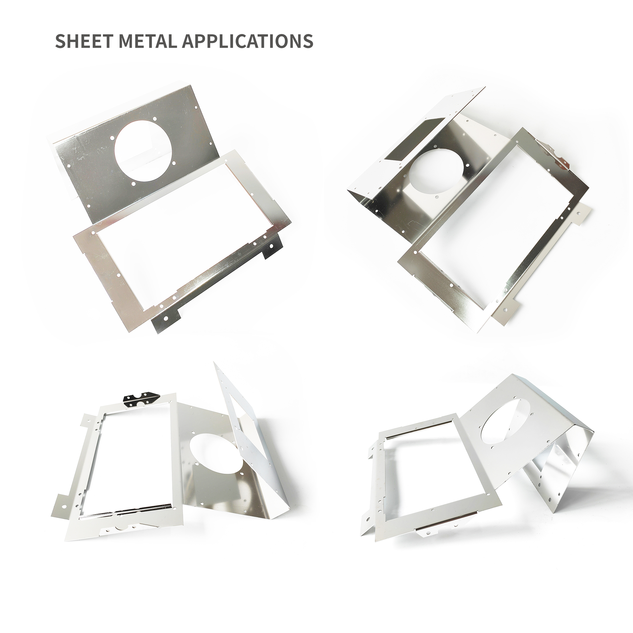 Soporte de montaje de acero inoxidable de recinto de metal de acero inoxidable que incluye motor