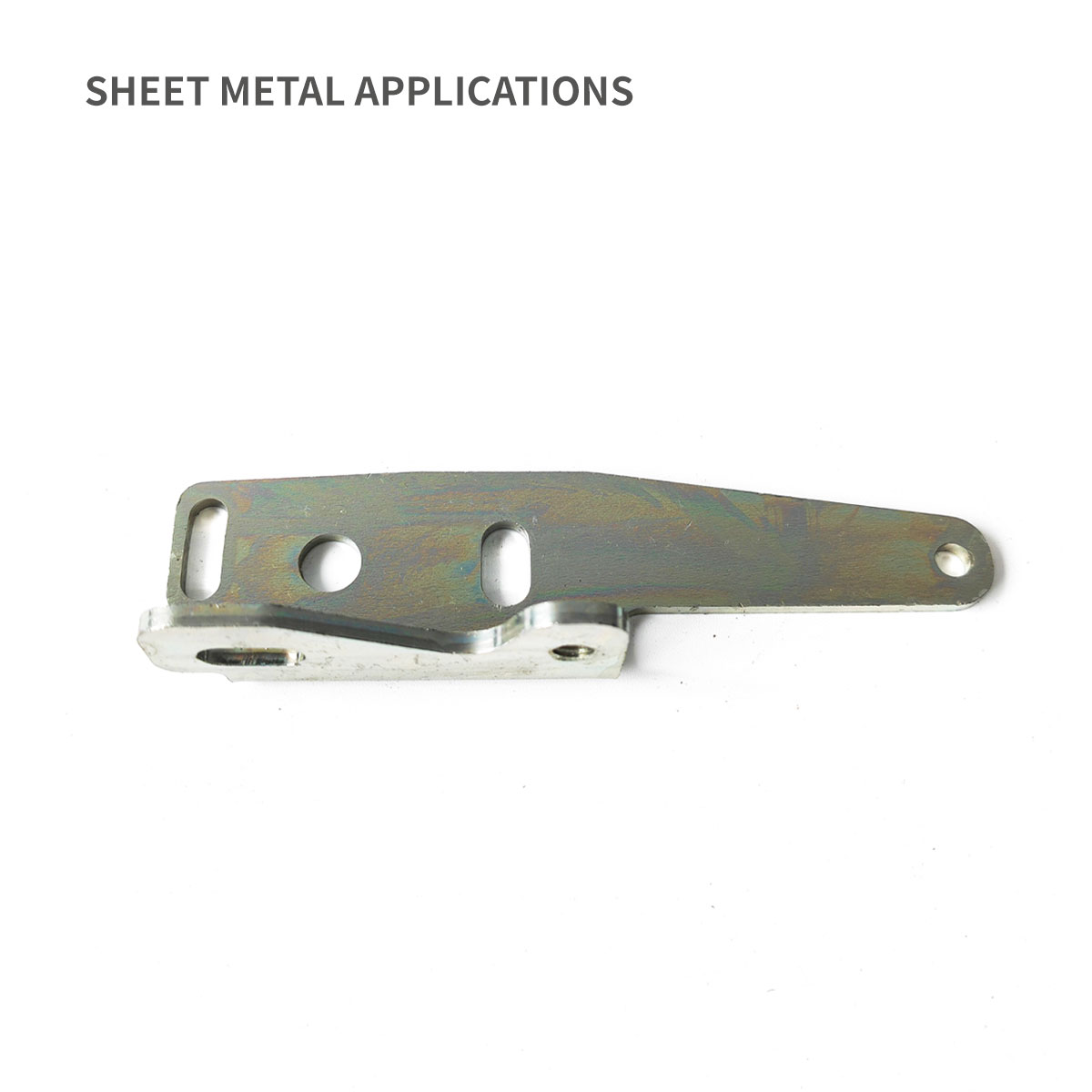 Soporte de montaje galvanizado de recinto de metal perforado