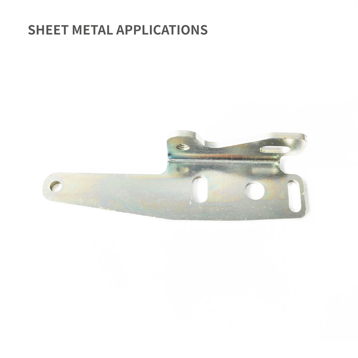 Soporte de montaje galvanizado de recinto de metal perforado