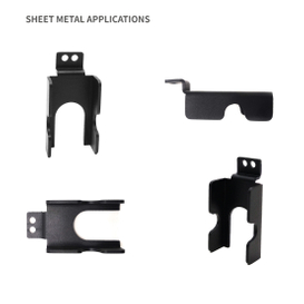 Soporte de yugo de liberación para recinto de metal de acero inoxidable