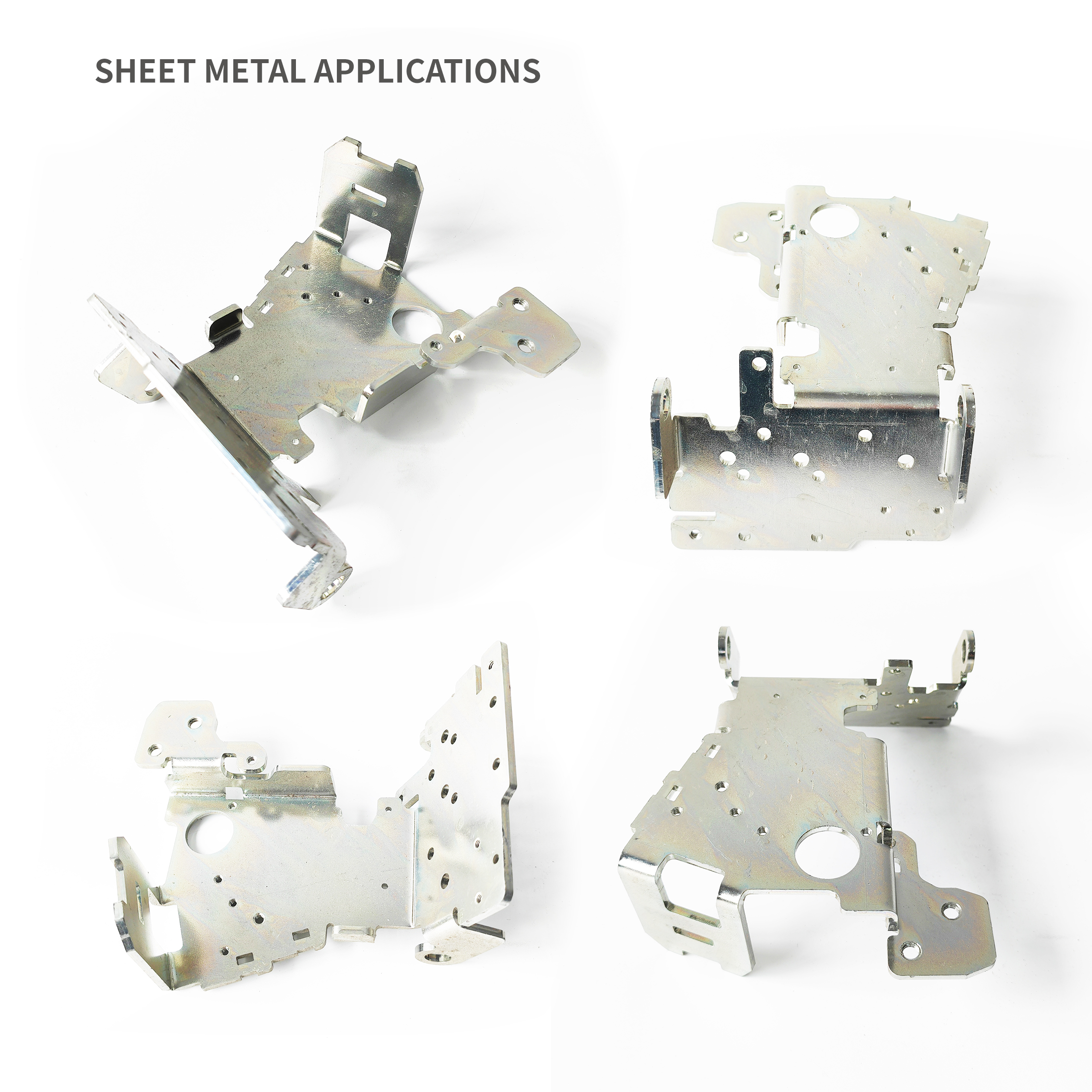 Mini base de montaje para la placa de control con alta precisión del recinto de metal modular