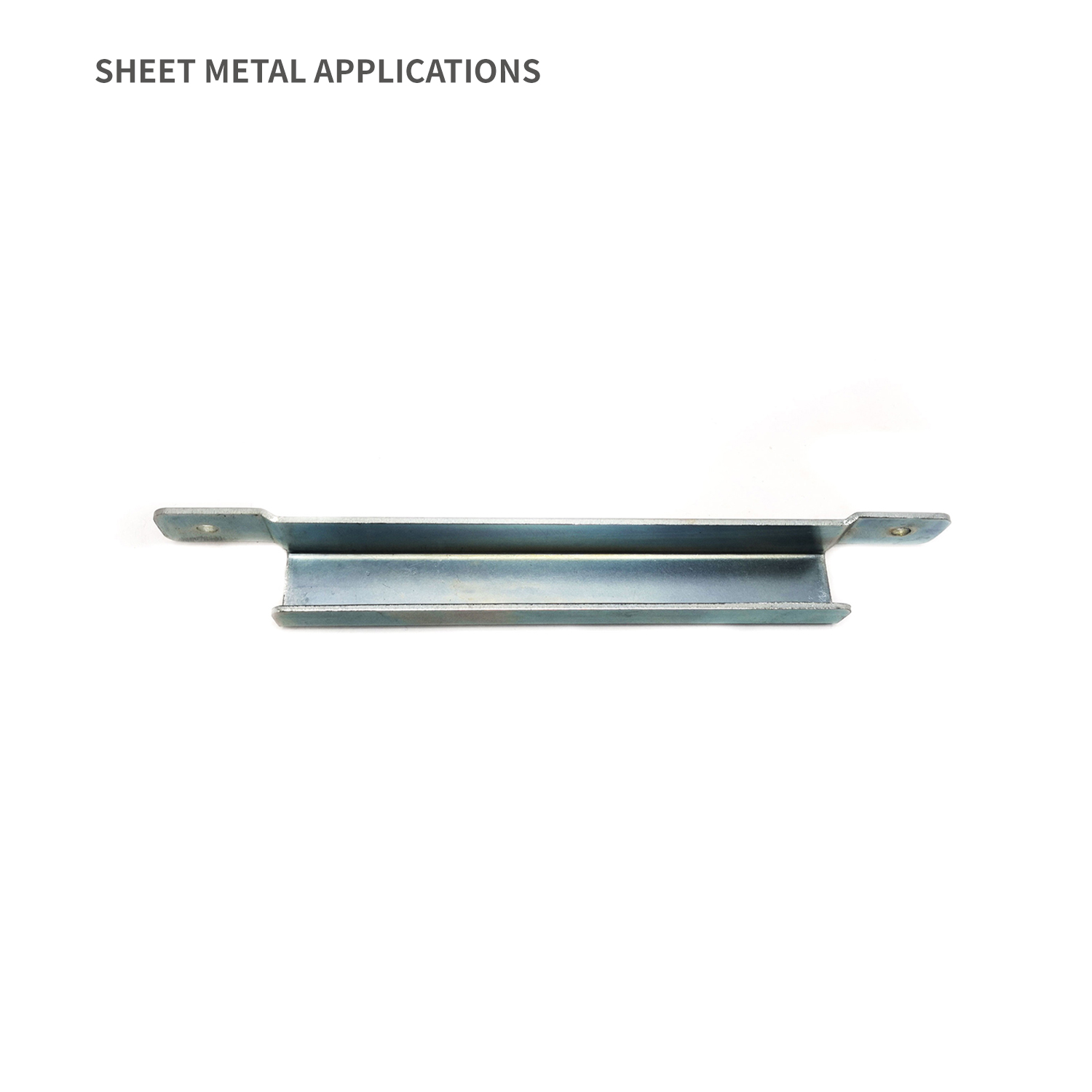 Parte separada del disipador de calor con área de toque salvaje para metal de recinto