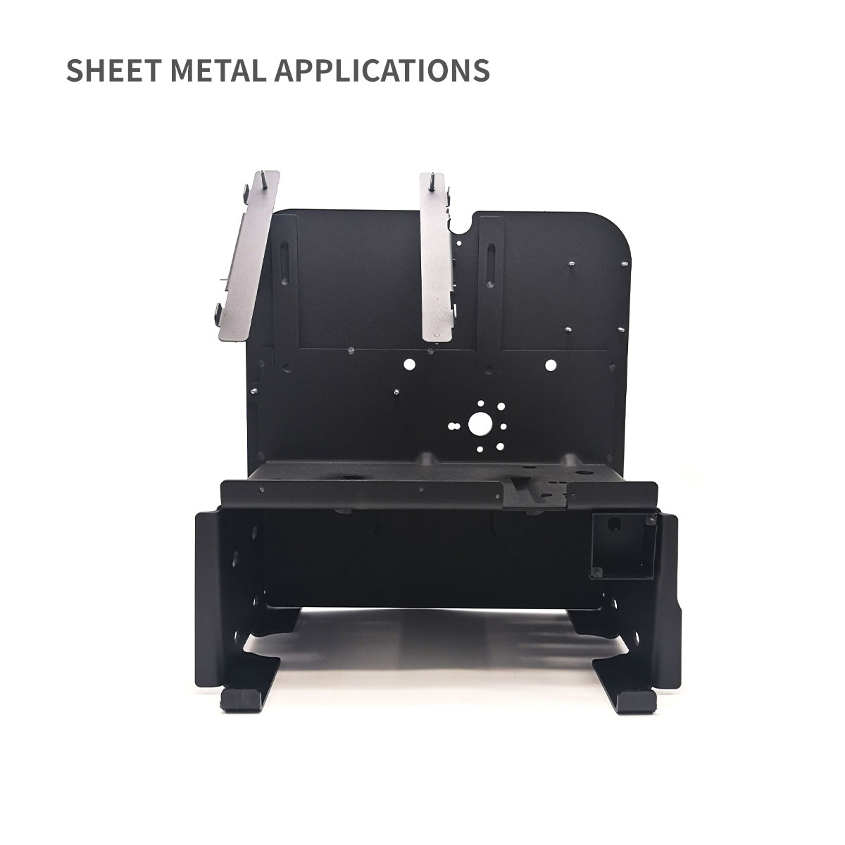 Base de chasis de alta calidad para recinto de metal modular