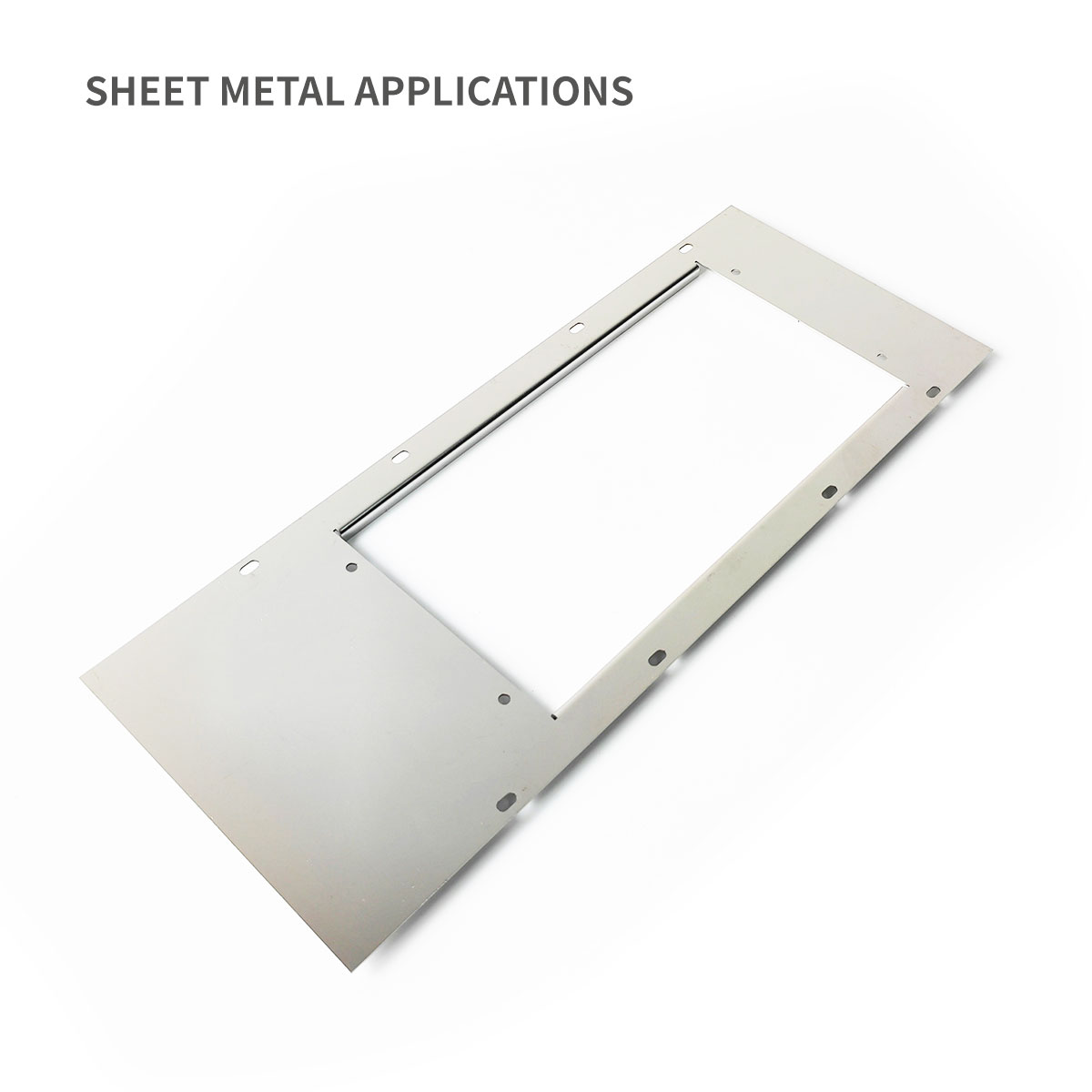 Espaciador de acero de acero inoxidable de alta calidad con recinto de metal con riel DIN