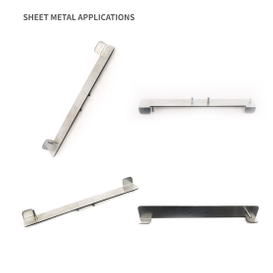 Soporte de montaje para placa de control en recinto de metal doblado