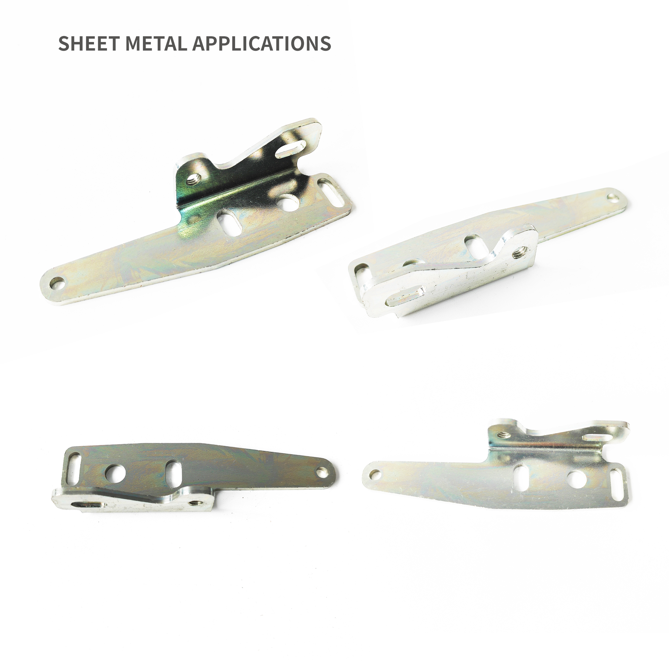 Soporte de montaje galvanizado de recinto de metal perforado