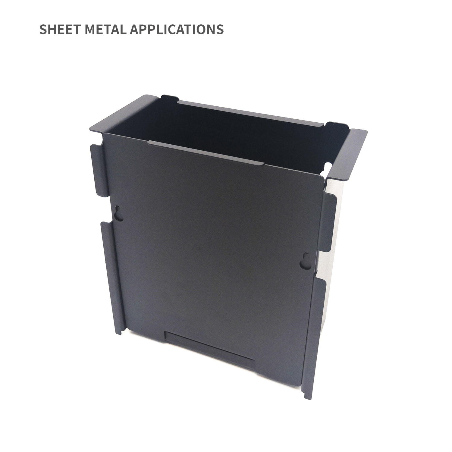 Caja de fuente de alimentación clásica con cobertura para recinto de metal aislado