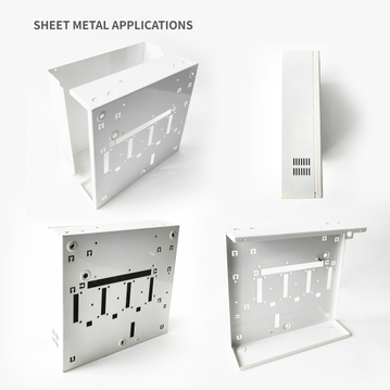 Caja de recinto de PCB con cable de tierra para la seguridad