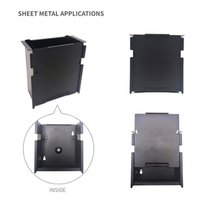 Caja de fuente de alimentación clásica con cobertura para recinto de metal aislado