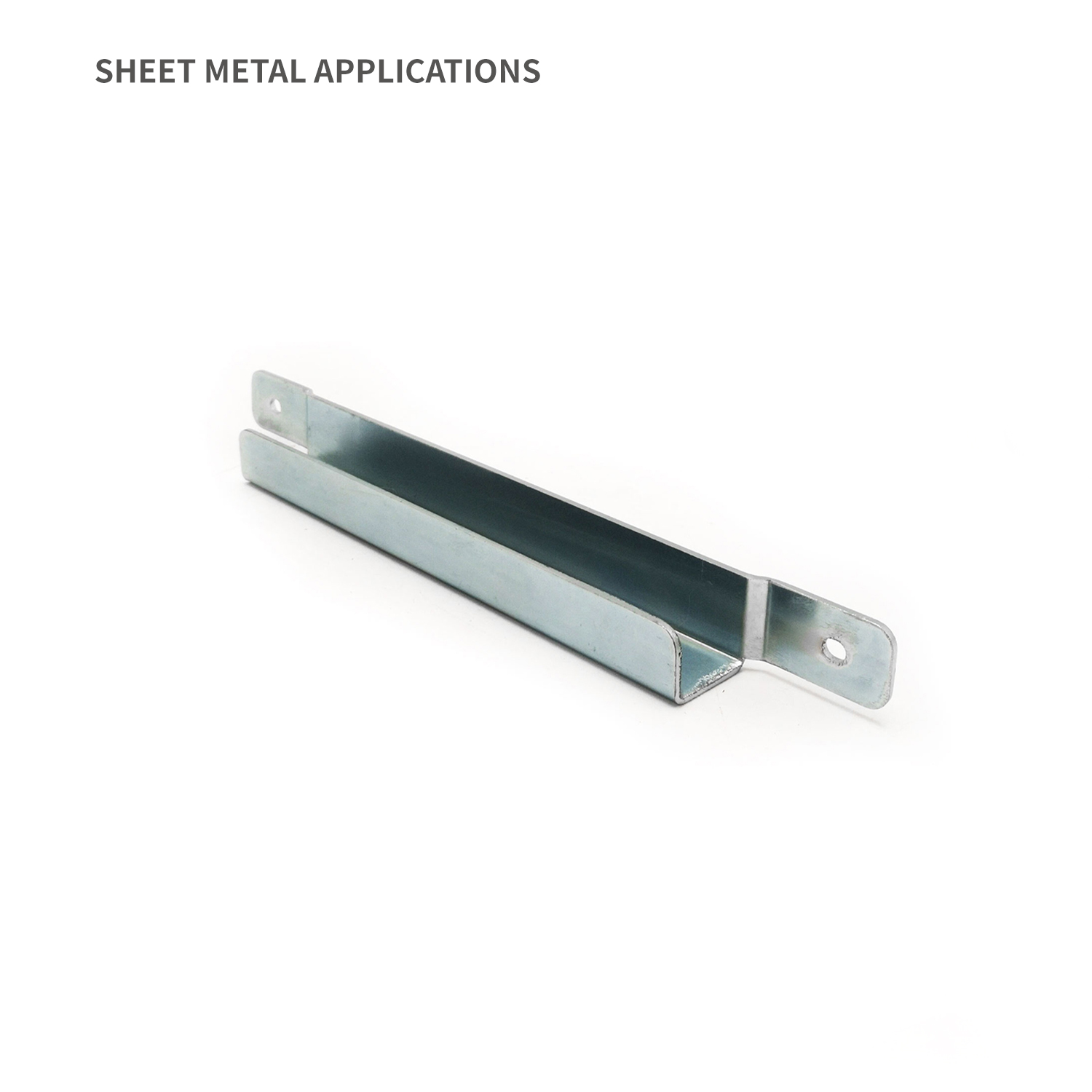 Parte separada del disipador de calor con área de toque salvaje para metal de recinto