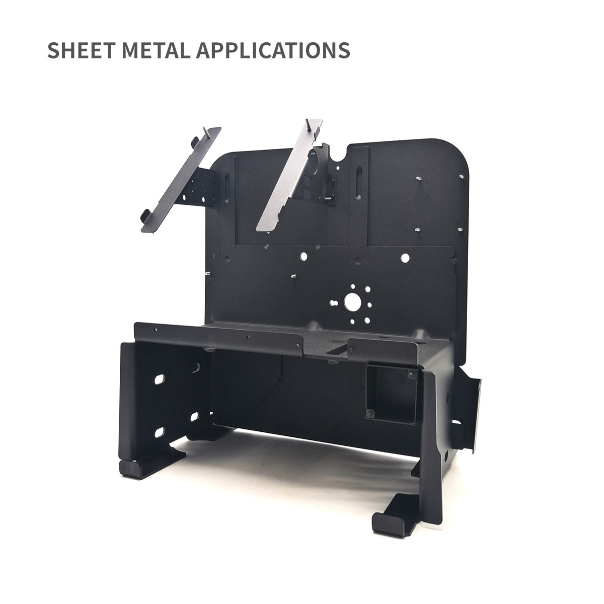 Base de chasis de alta calidad para recinto de metal modular