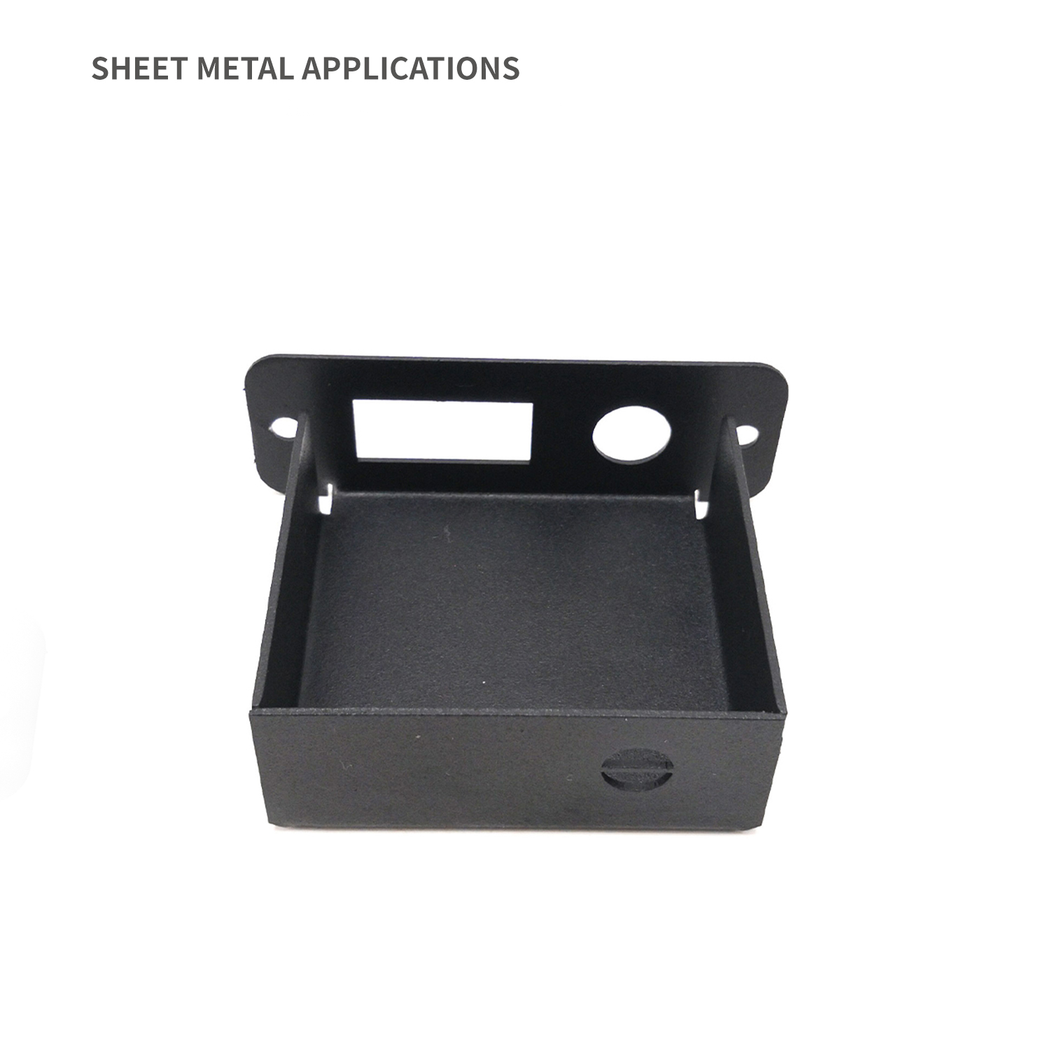 Botón y soporte de interruptor para recinto de metal con clasificación de incendio