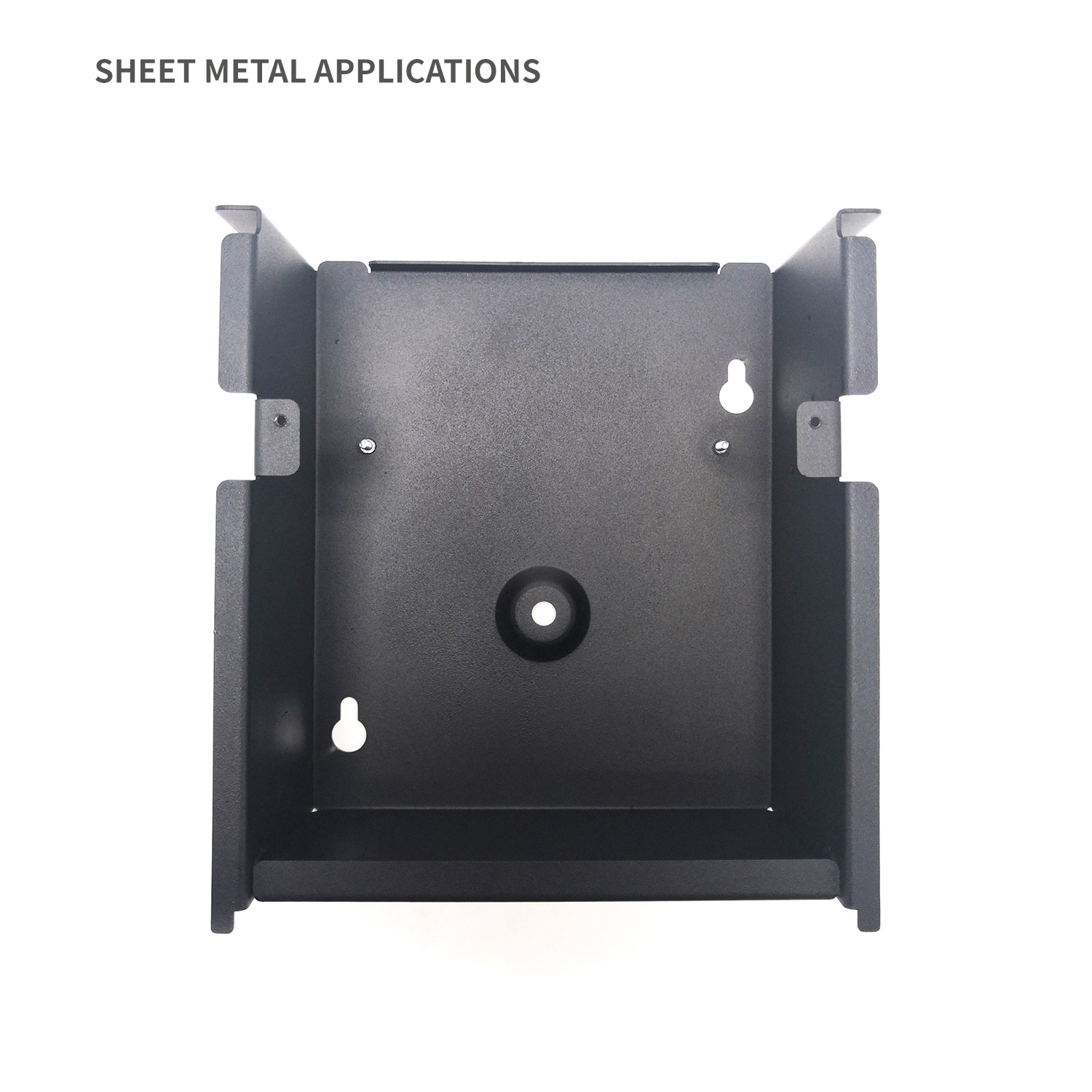 Caja de fuente de alimentación clásica con cobertura para recinto de metal aislado