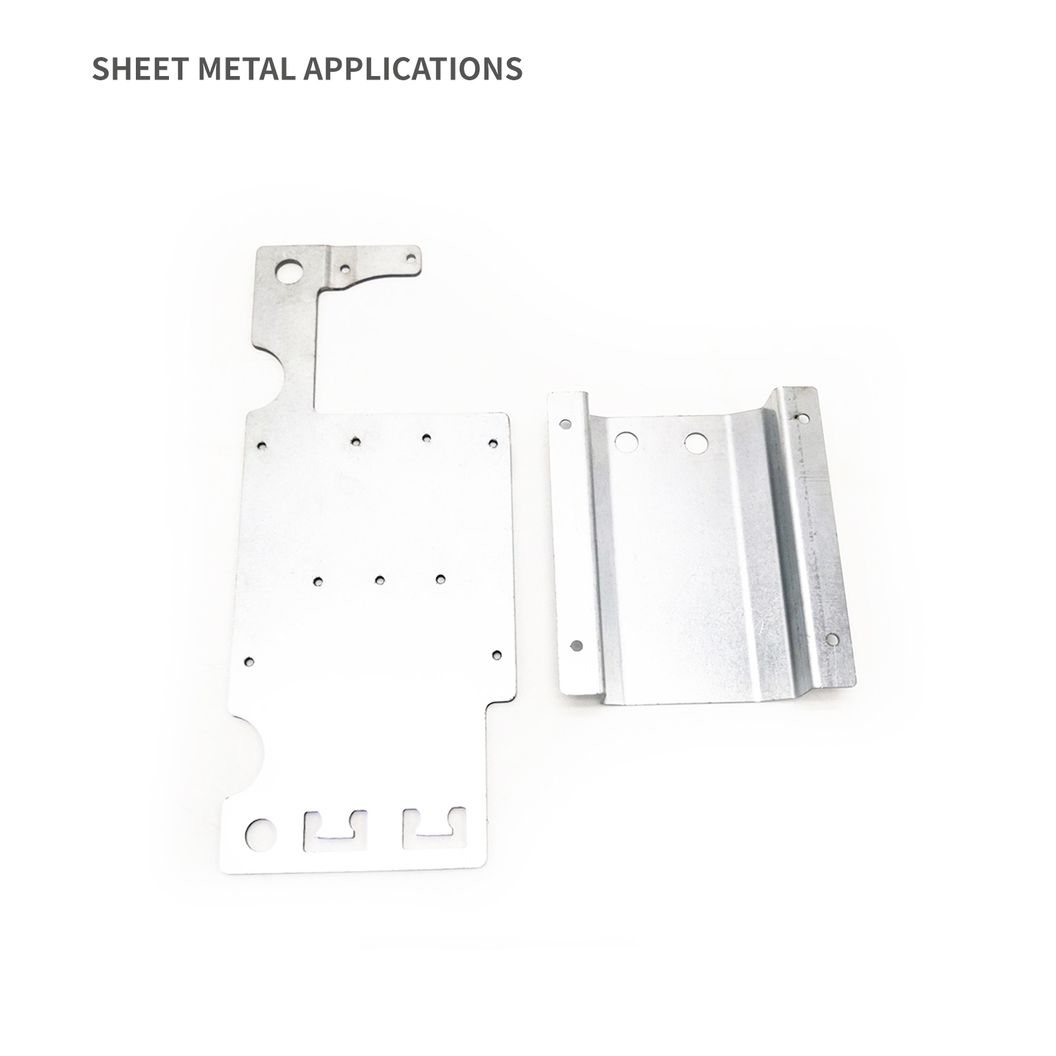 Placa de montaje con cubierta para el diseño de metal de recinto