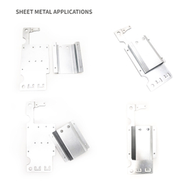 Placa de montaje con cubierta para el diseño de metal de recinto