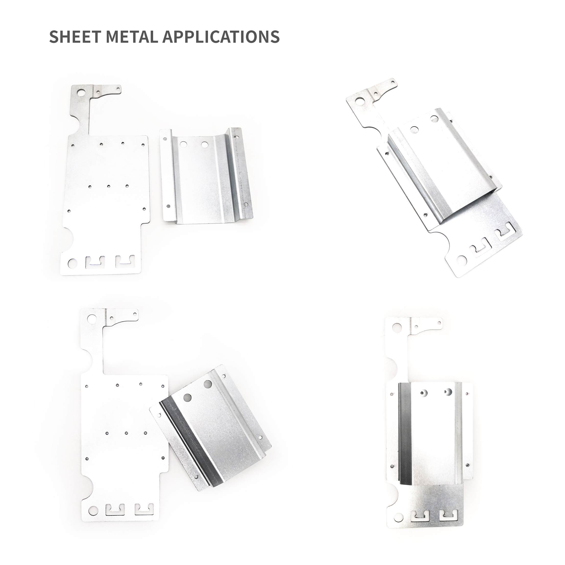 Placa de montaje con cubierta para el diseño de metal de recinto
